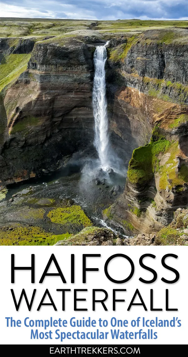 Haifoss Waterfall Iceland Travel Guide