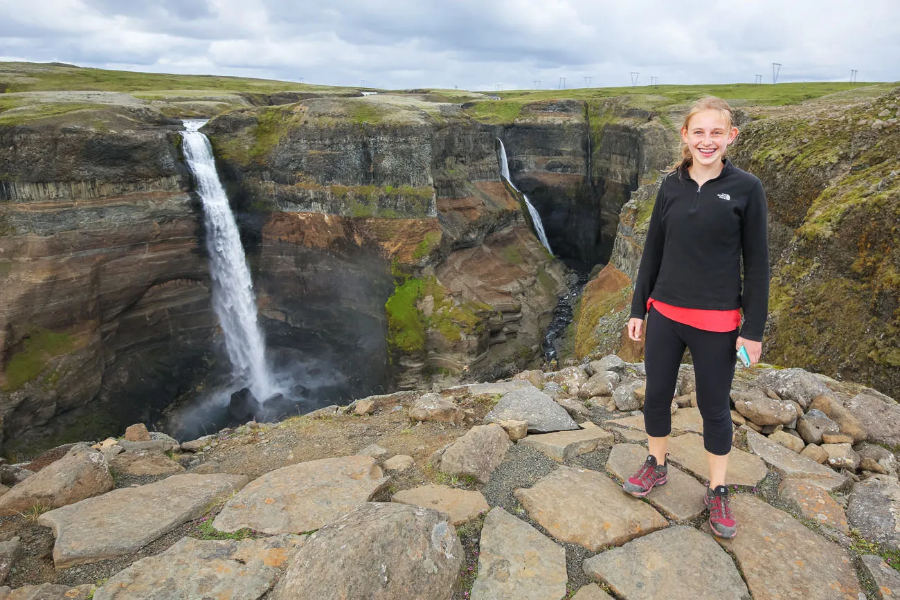 Kara at Haifoss | How to Visit Haifoss