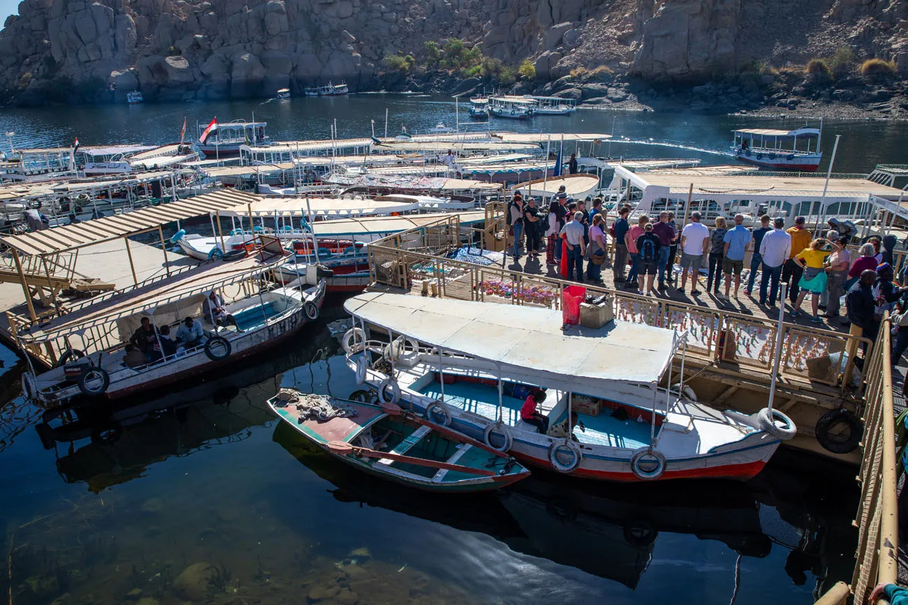 Philae Temple Dock