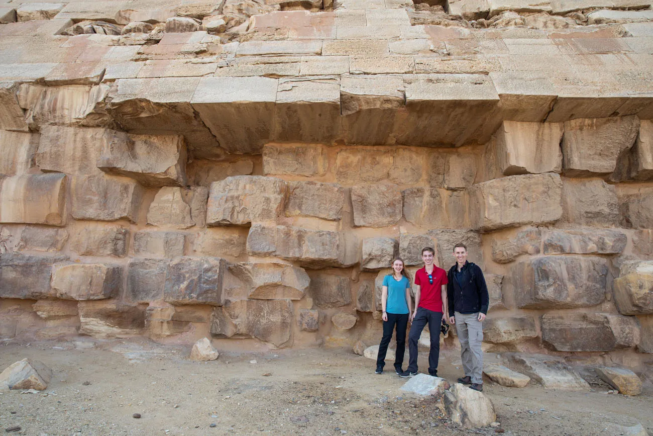 Bent Pyramid Bricks