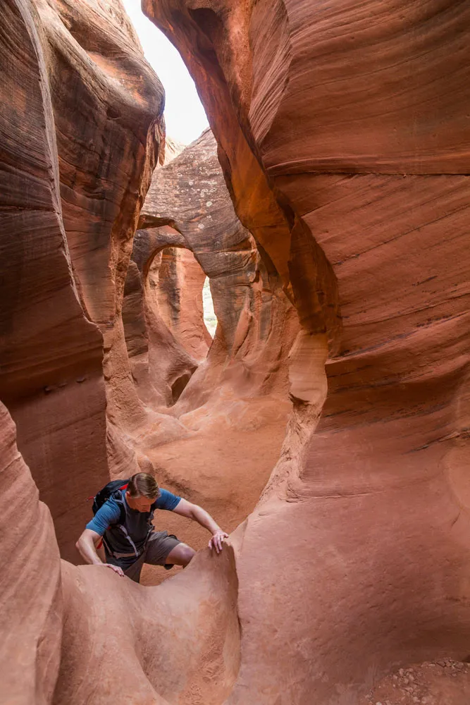 Peek A Boo Gulch Grand Canyon road trip