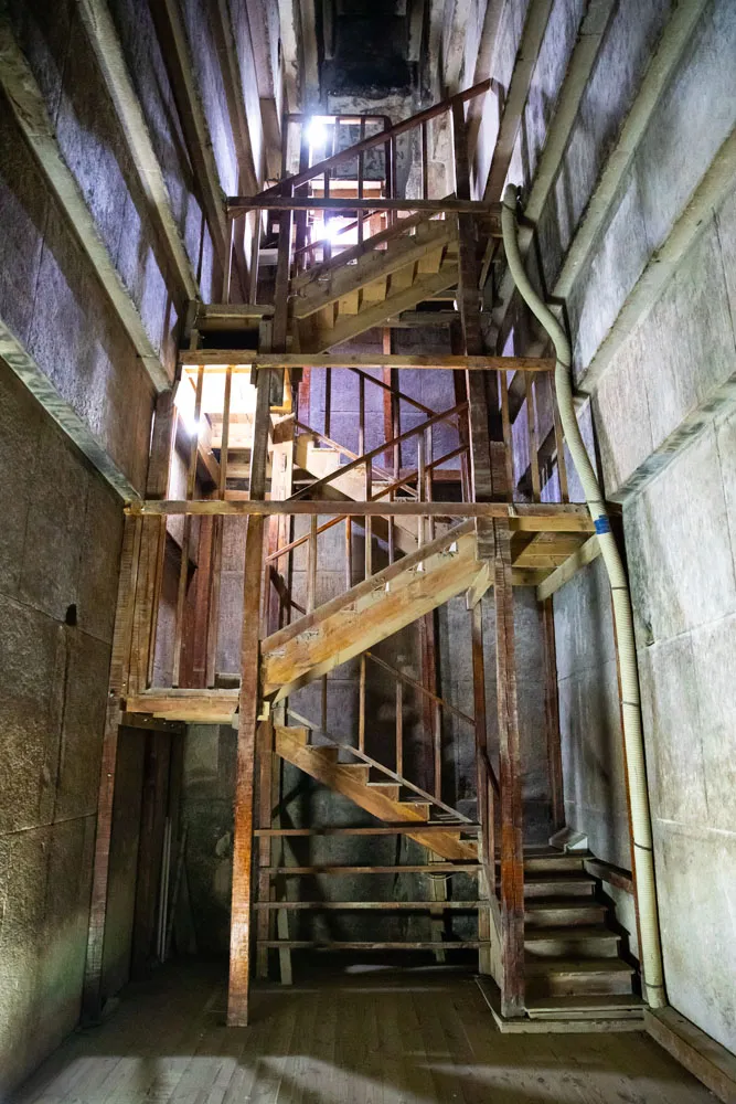 Red Pyramid Inner Staircase