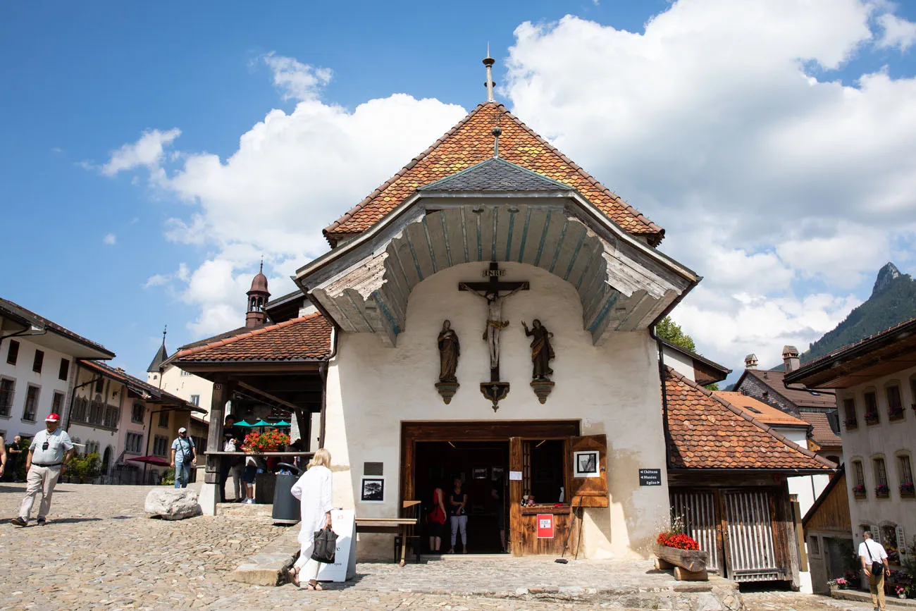 Walking through Gruyeres