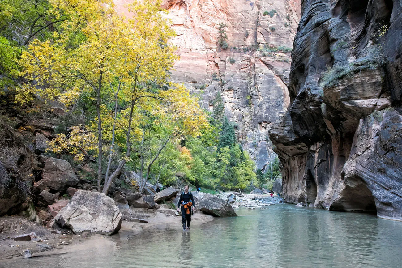 Zion Narrows Grand Canyon road trip