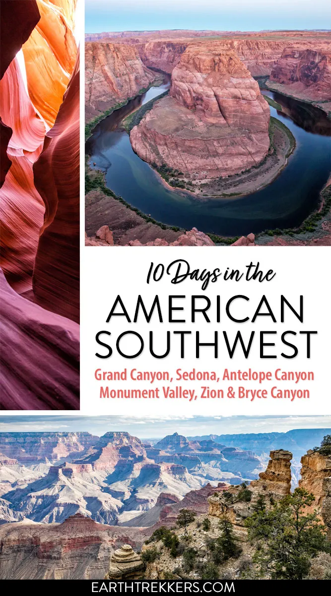 American Southwest Itinerary 10 Days