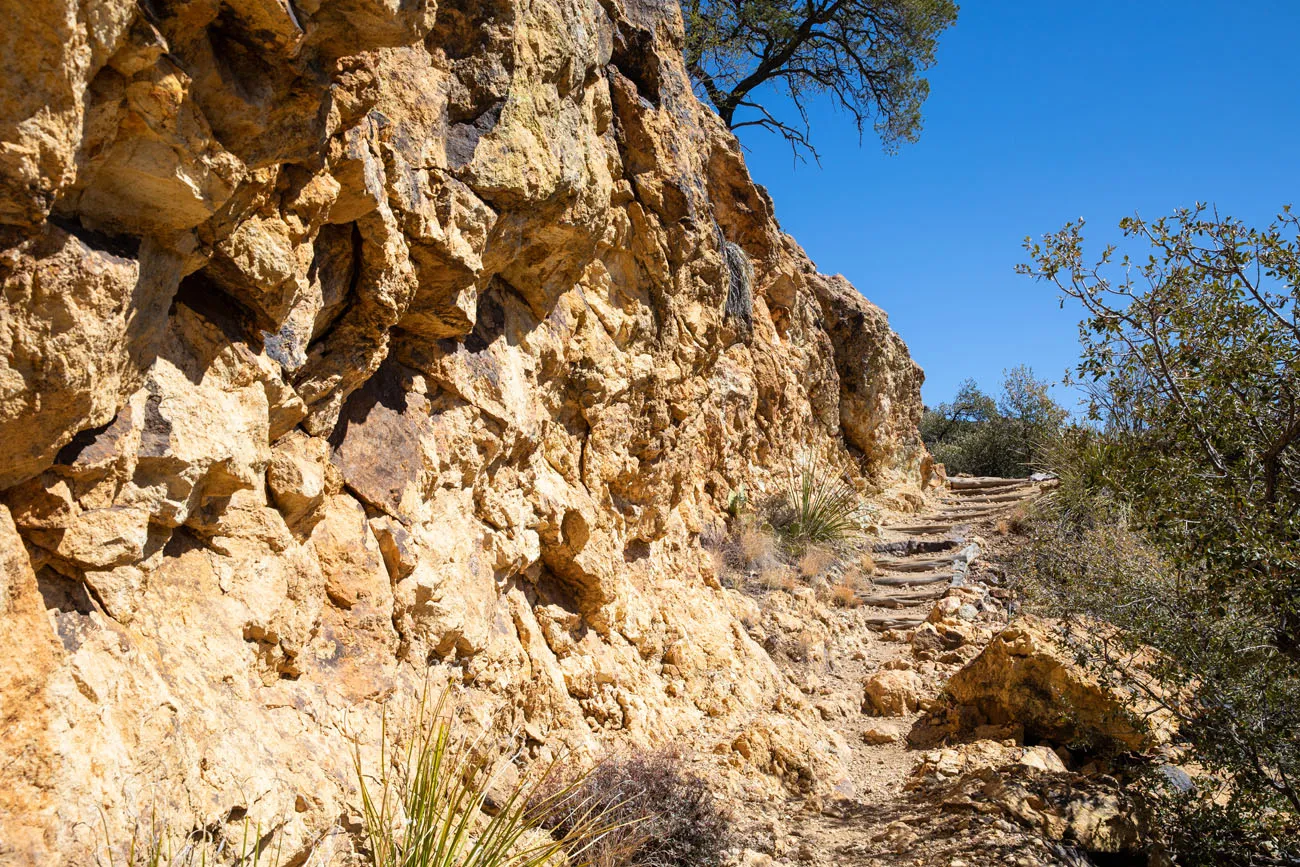 Boot Canyon Trail Steps