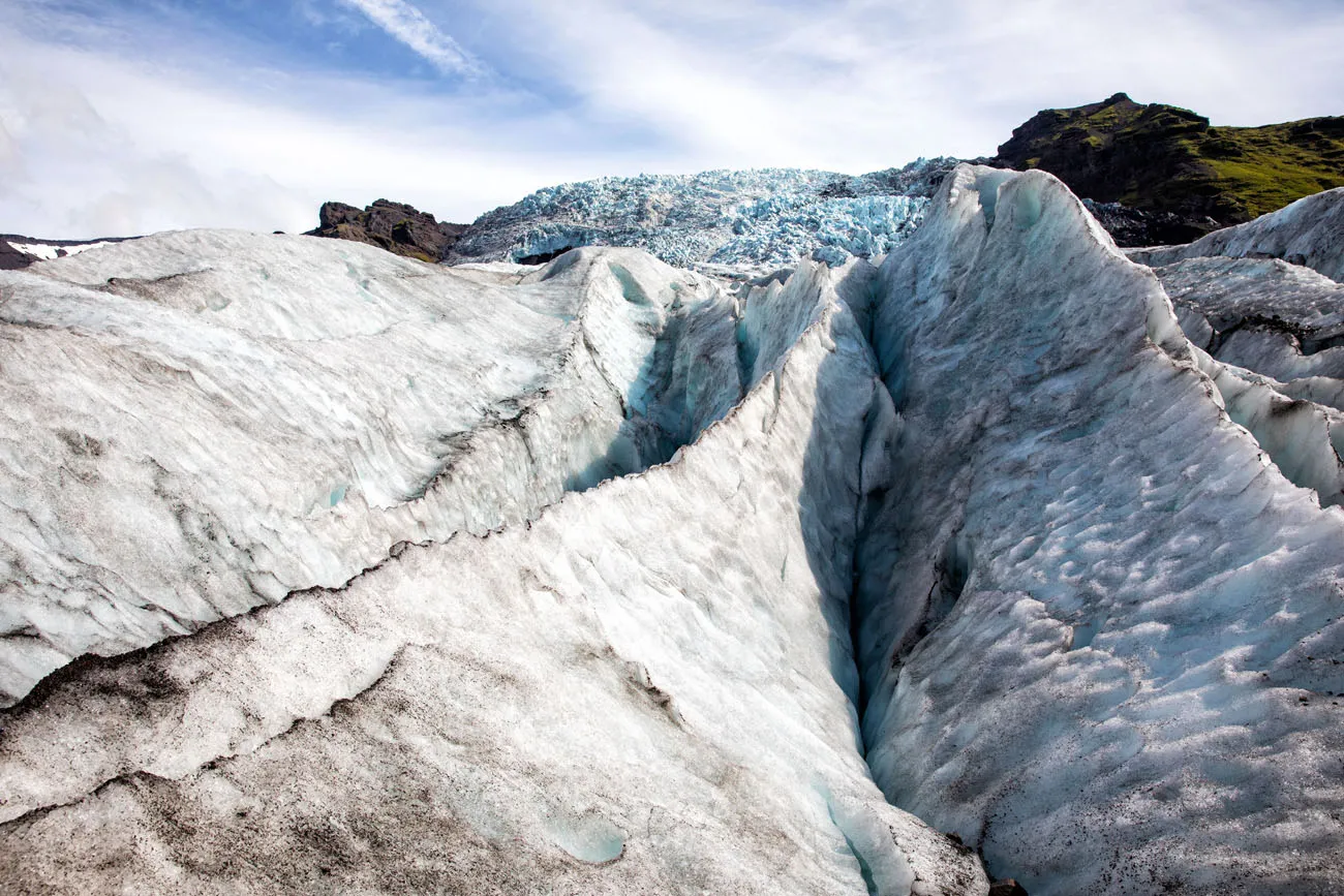 Falljökull outlet glacier