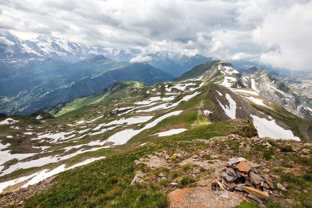 Faulhorn View best hikes in the Bernese Oberland