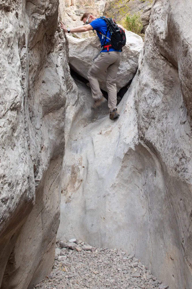 Rock Scrambling Big Bend