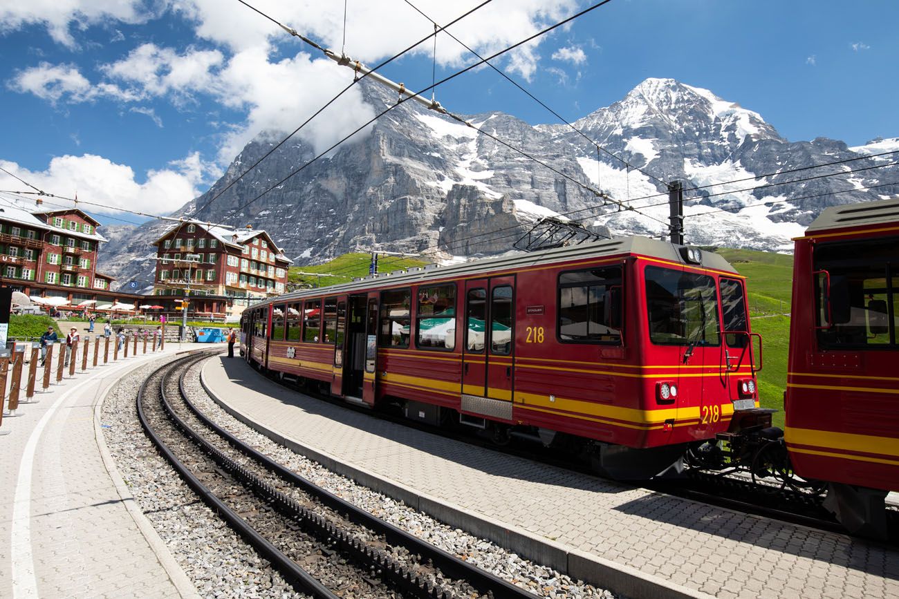 Train to Jungfraujoch Bernese Oberland