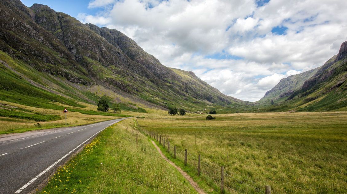 Driving to the Isle of Skye