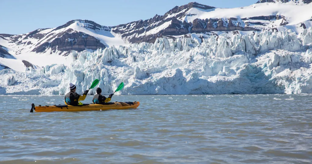 Glacier Kayaking Svalbard