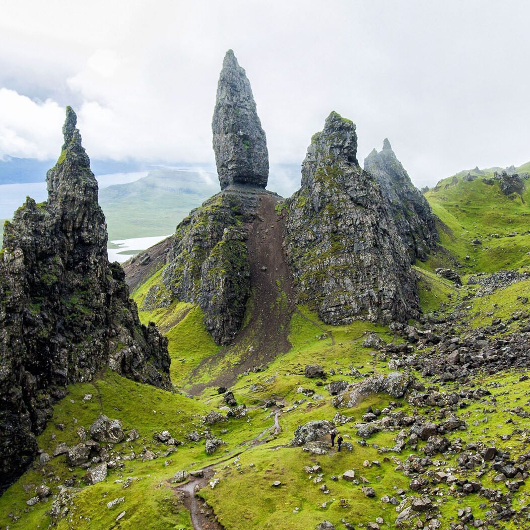 The Old Man store of Storr, Skye, Highlands 56x76cm