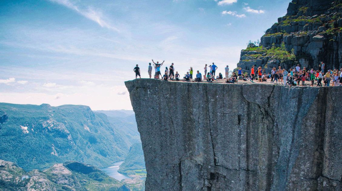 Pulpit Rock with Kids