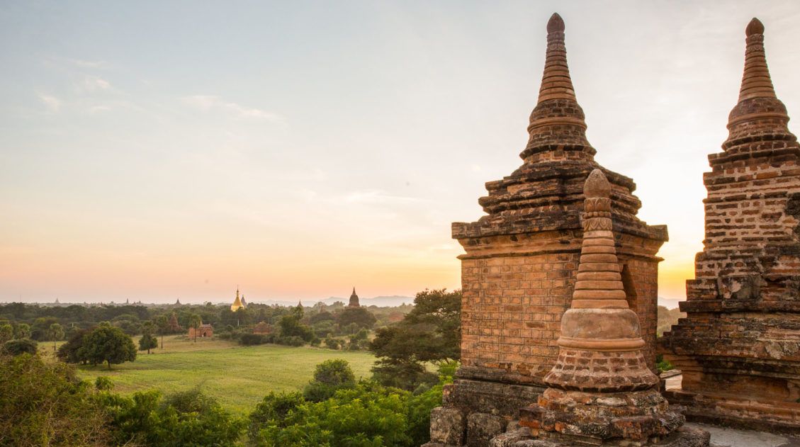 Cycling in Bagan