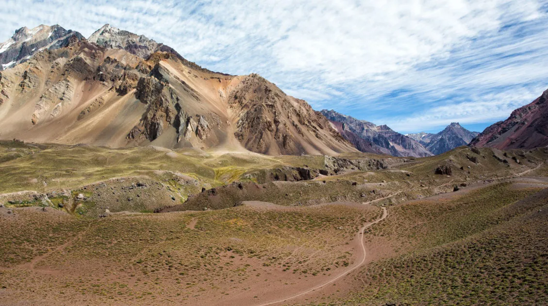 Hiking to Confluencia