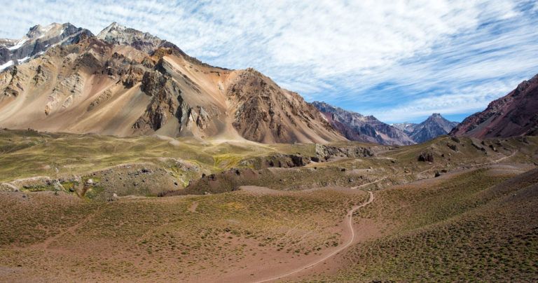 Hiking to Confluencia