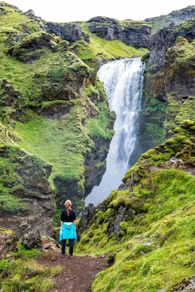 Iceland Waterfall Hike