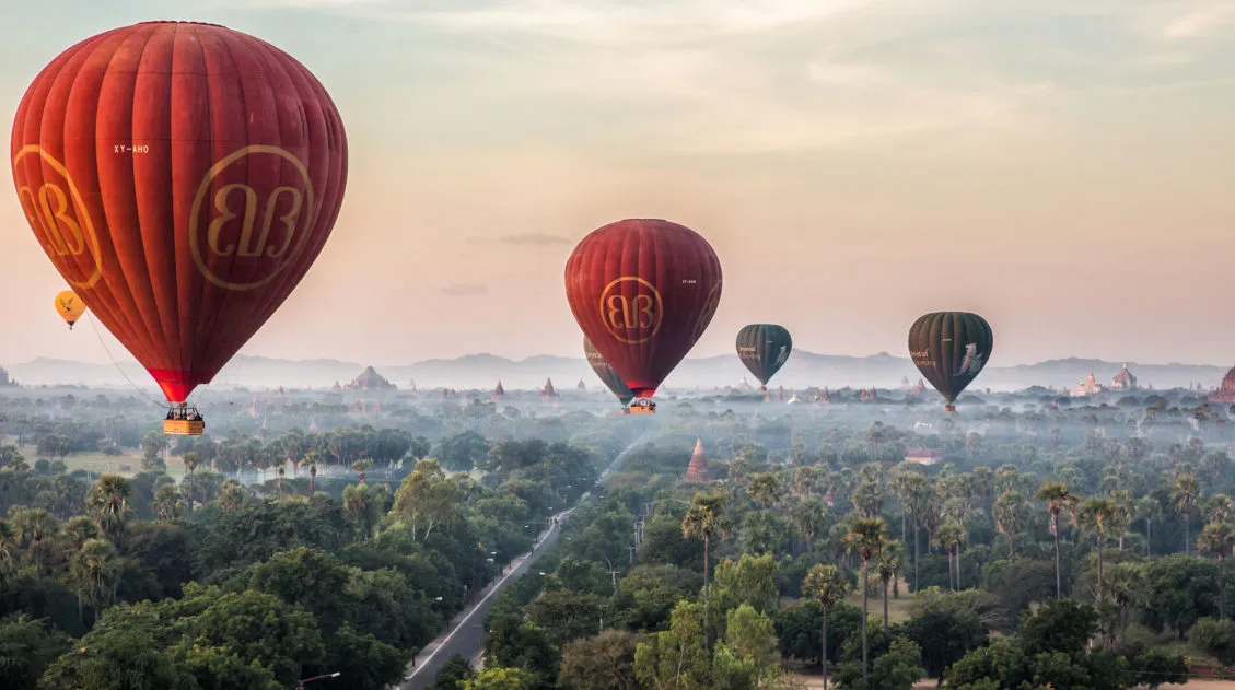 Myanmar Hot Air Balloon