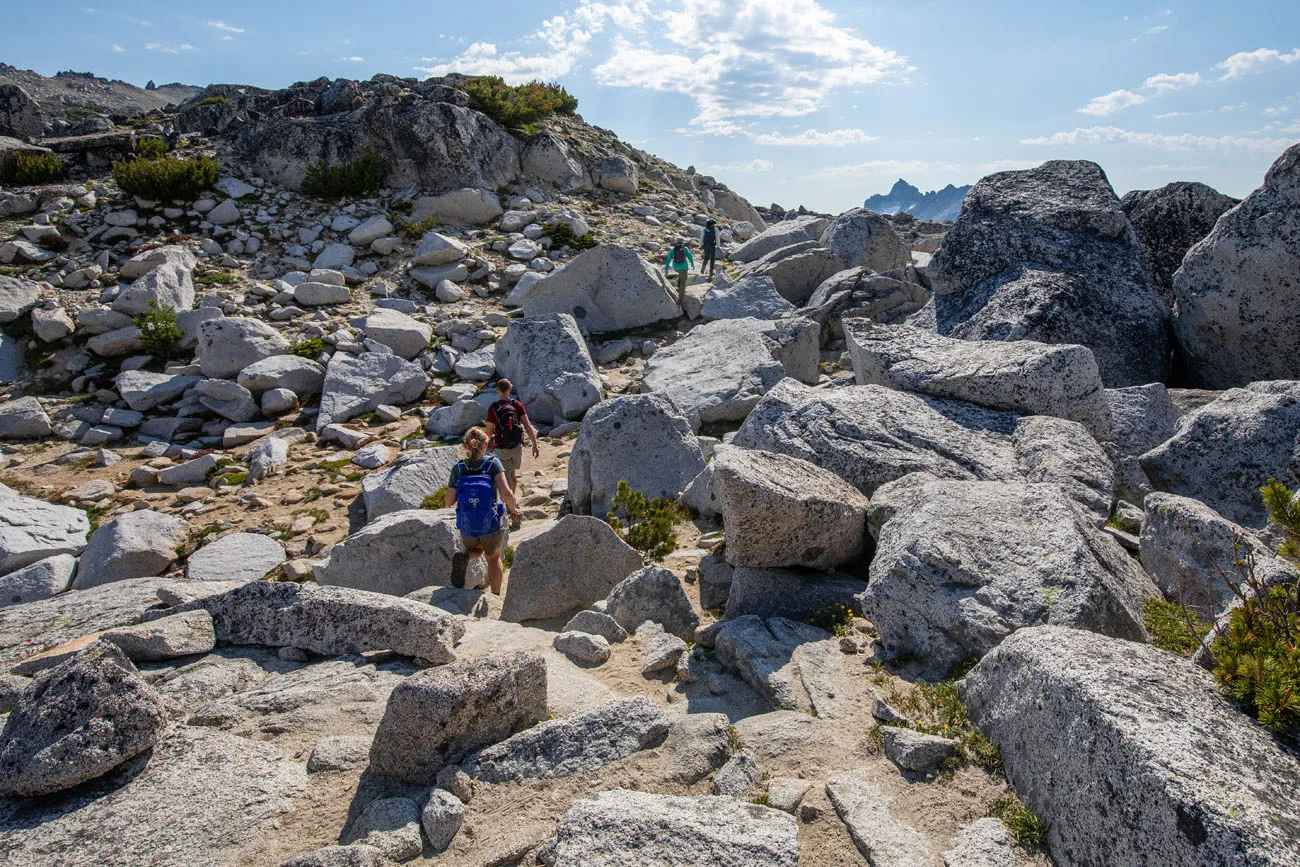 Almost over Aasgard Pass