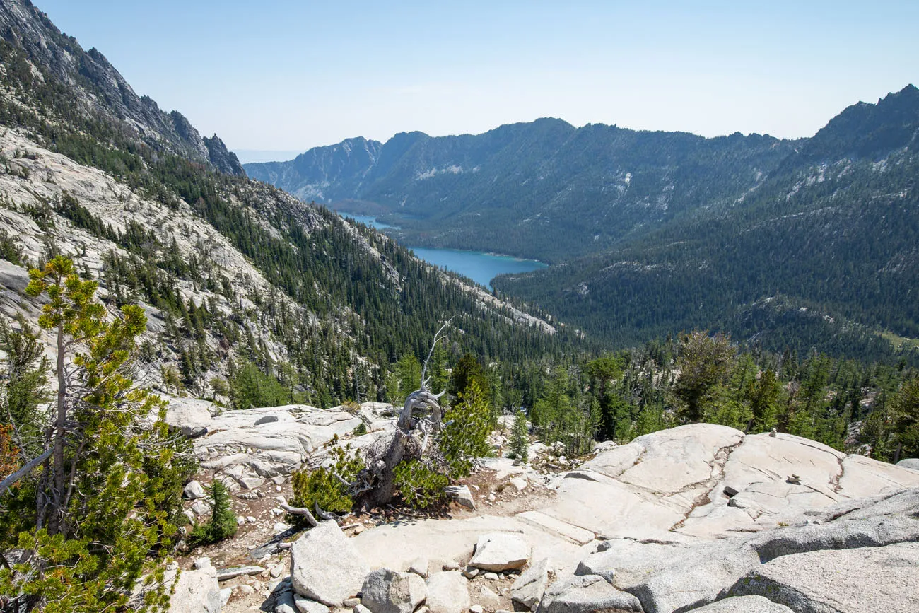 Overlooking Snow Lakes