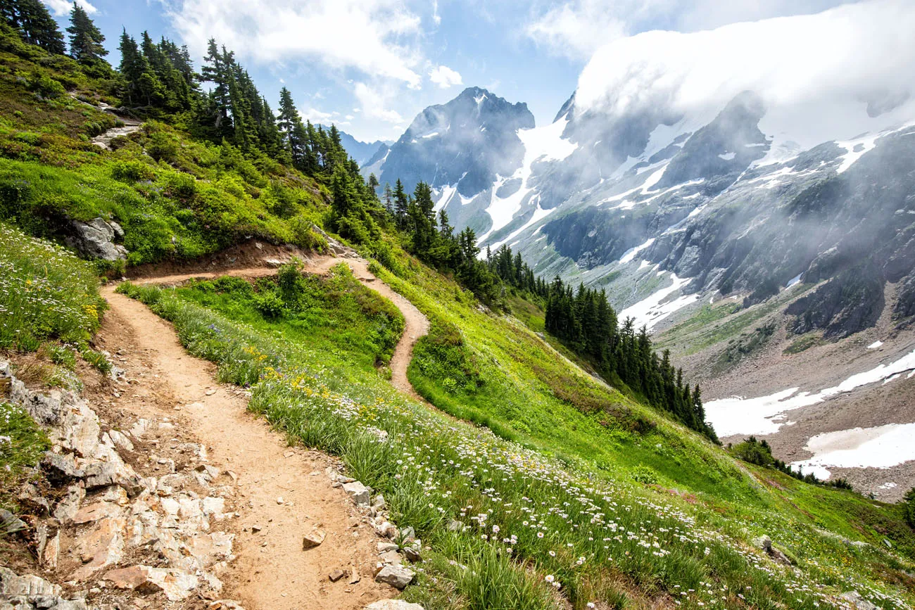 Sahale Arm Hike Switchback