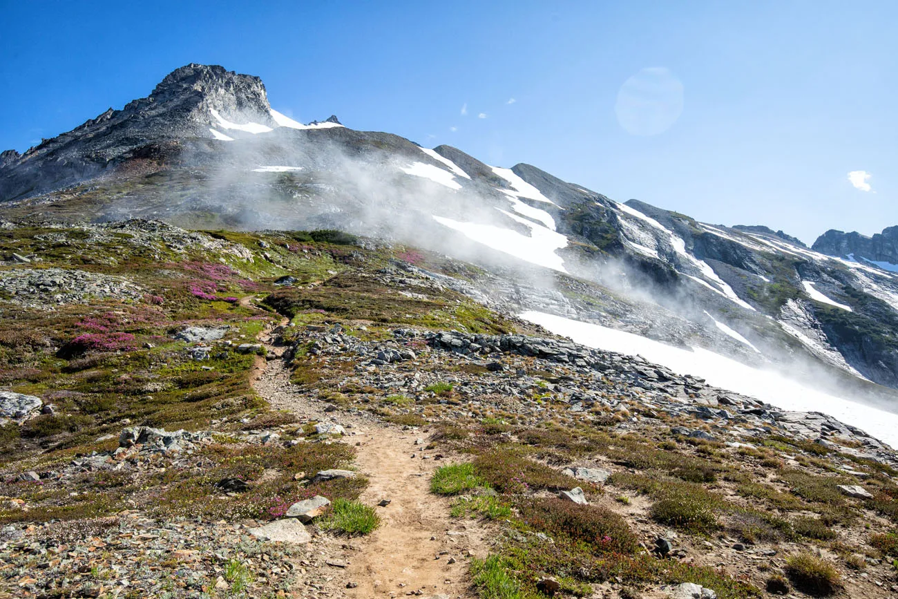 Sahale Arm to Sahale Glacier Camp