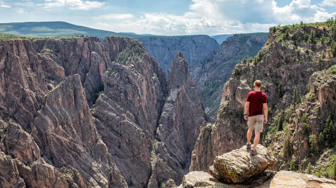 South Rim Drive Road Black Canyon