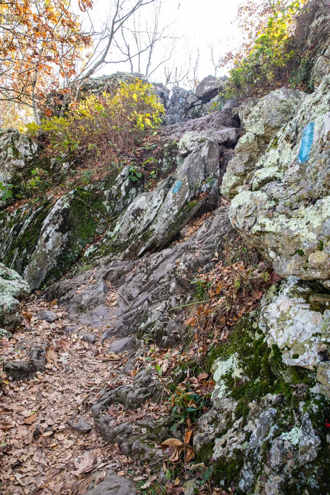 First Rock Scrambling