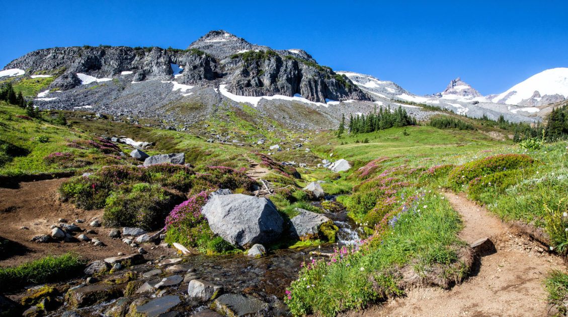 Summerland Hike to Panhandle Gap Photo