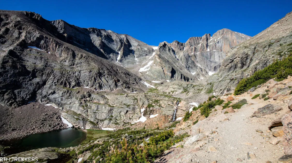 Chasm Lake and Longs Peak