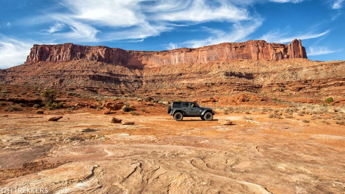 White rim trail outlet permit