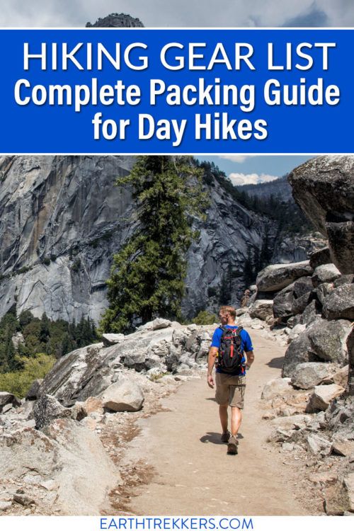 Essential Hiking Gear: What Should You Bring on a Day Hike? – Earth ...