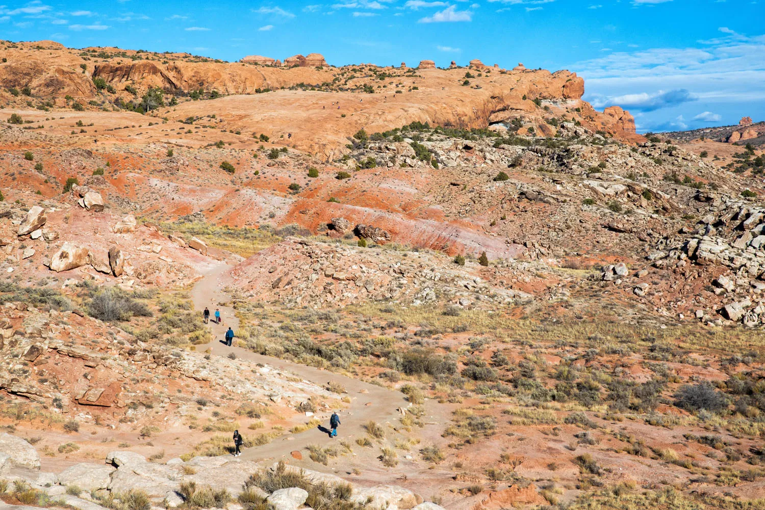 Trail to Delicate Arch