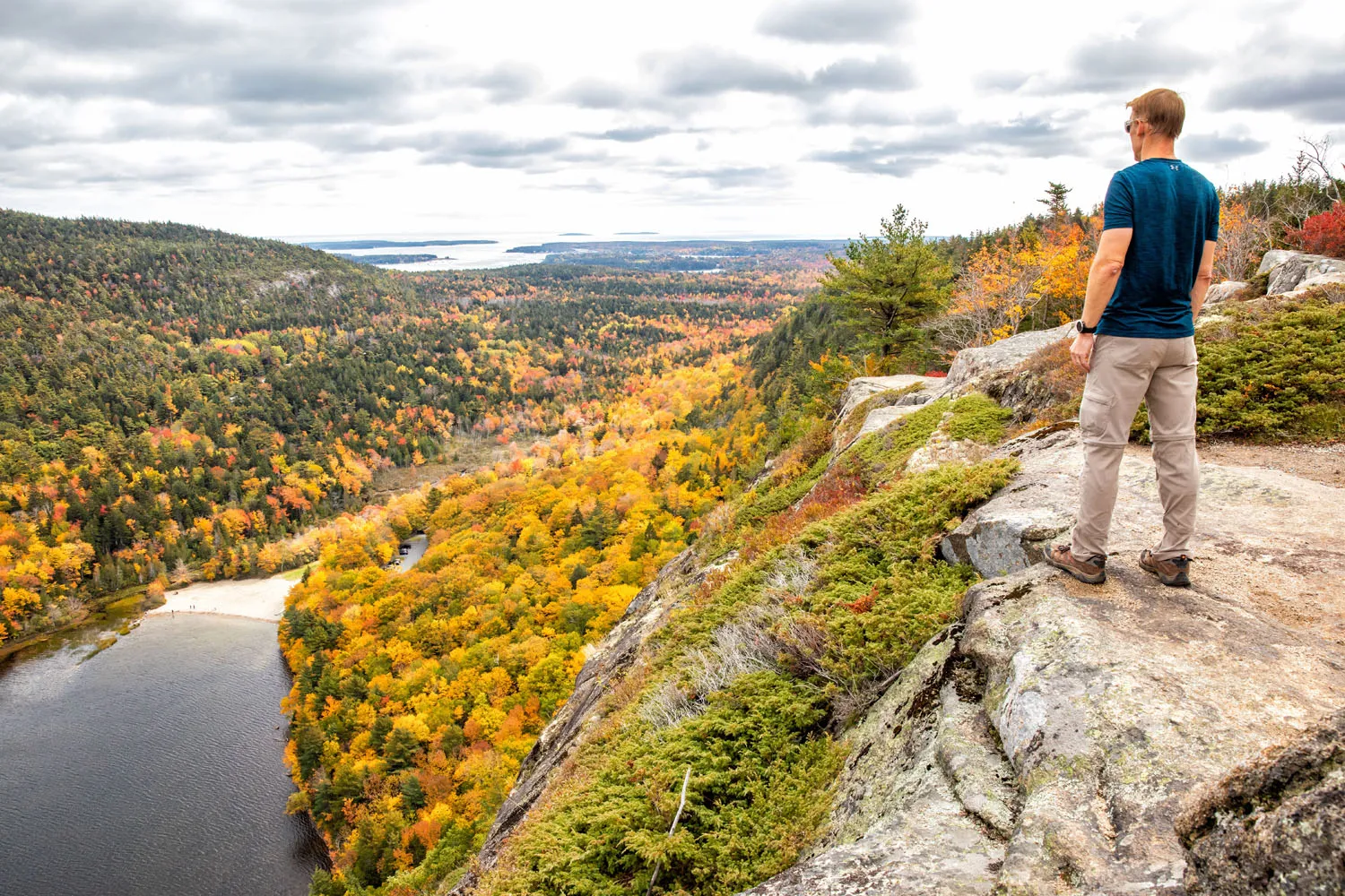 Overlooking Echo Lake