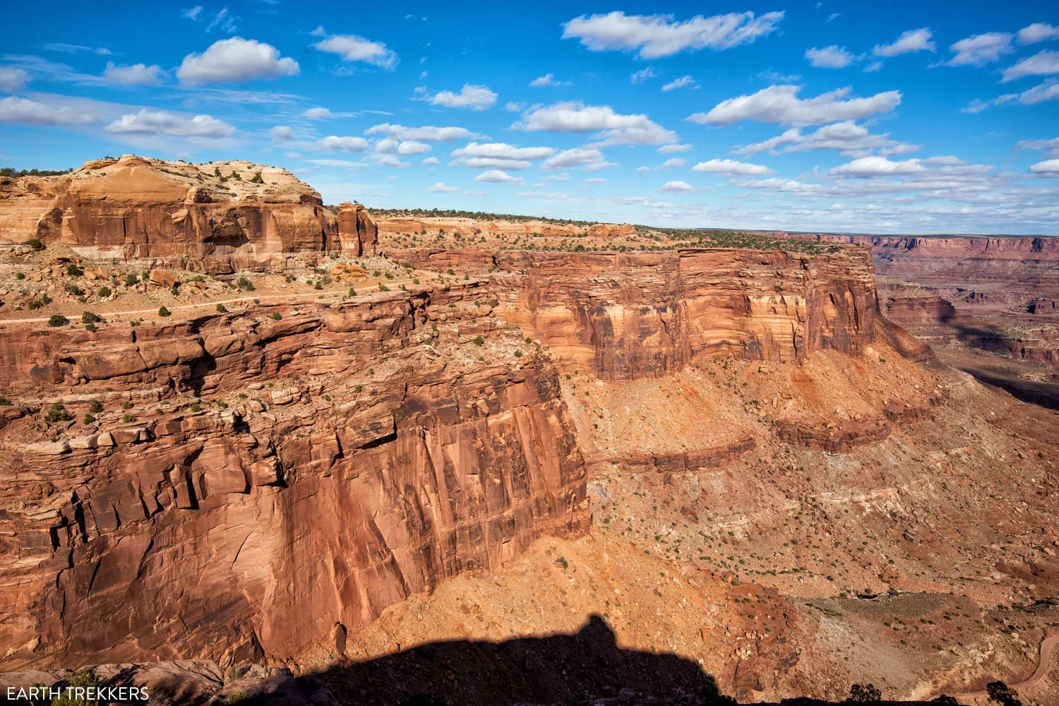 Shafer Canyon Overlook View