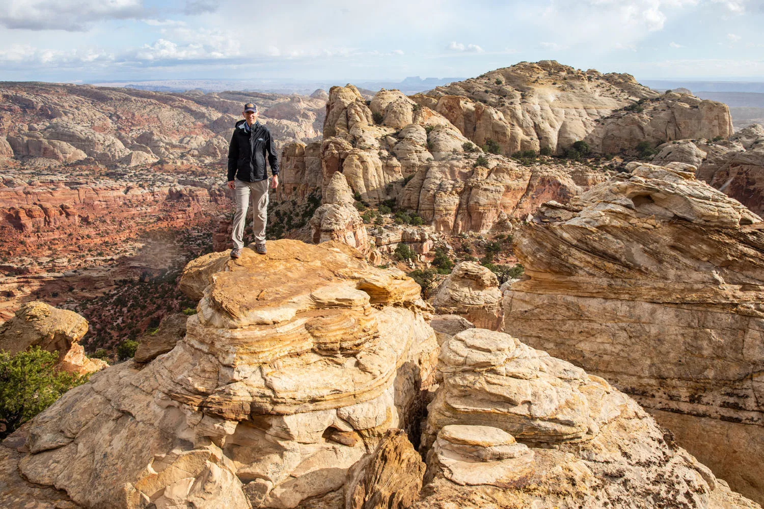 Tim and Navajo Knobs