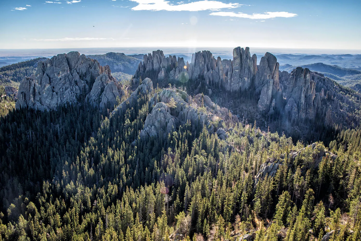 View of Cathedral Spires