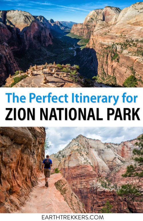 Zion National Park Itinerary: How To Spend 1 To 6 Days In Zion – Earth ...