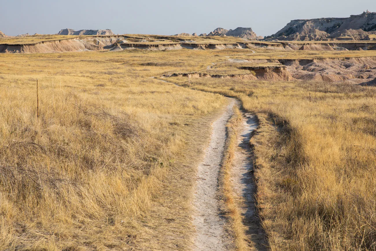 Hiking in Badlands National Park