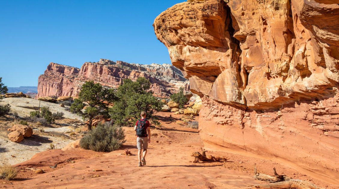 Hikes in Capitol Reef