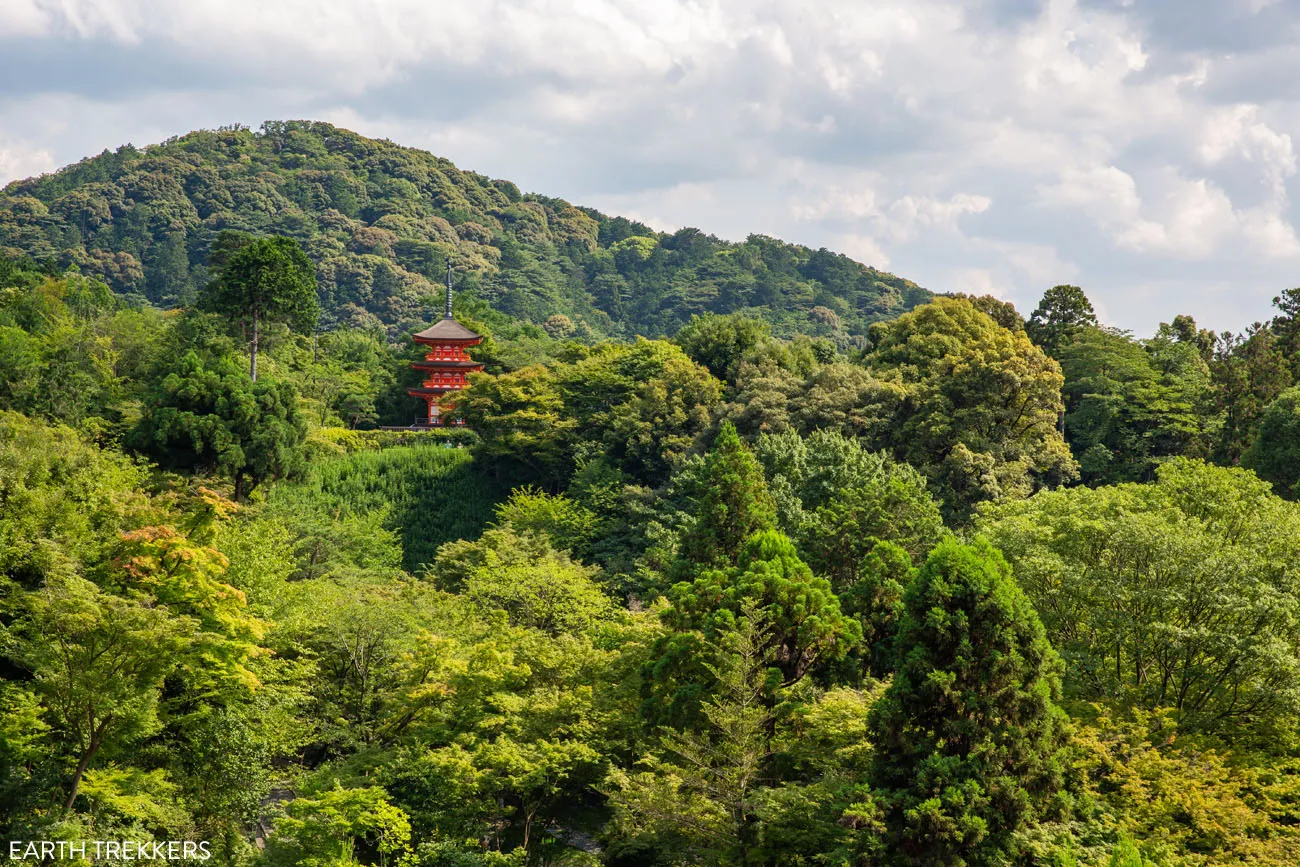 Kiyomizudera Pagoda best things to do in Kyoto