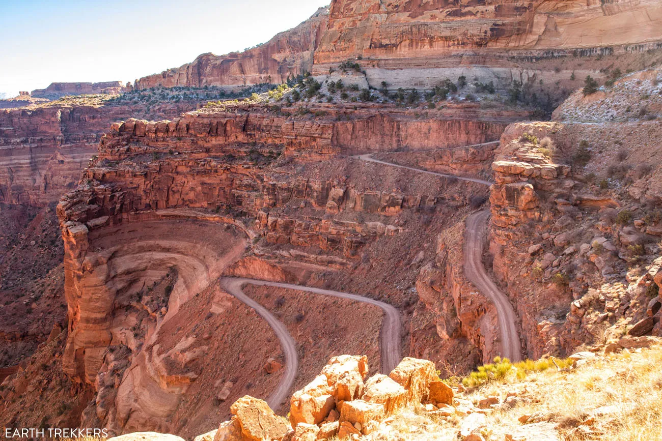 Shafer Canyon Switchbacks