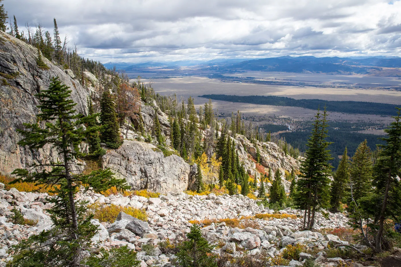 View from Delta Lake Trail