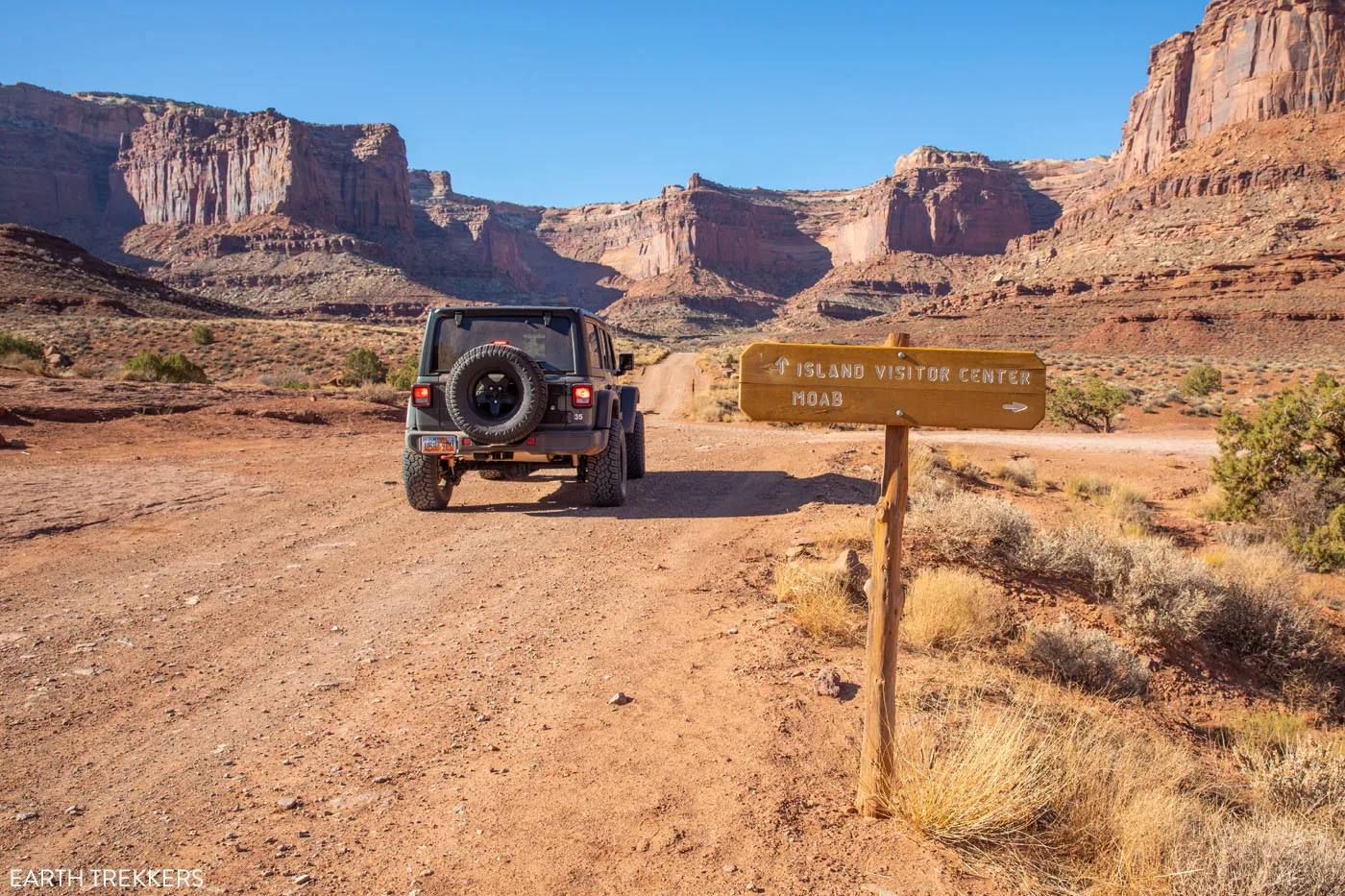 White Rim Road Junction