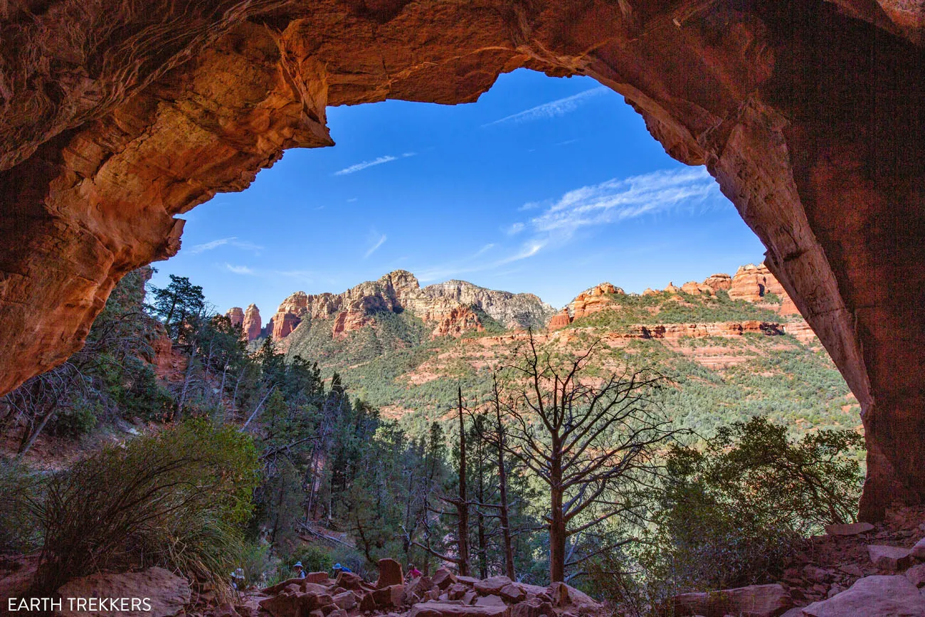 Sedona Cave View