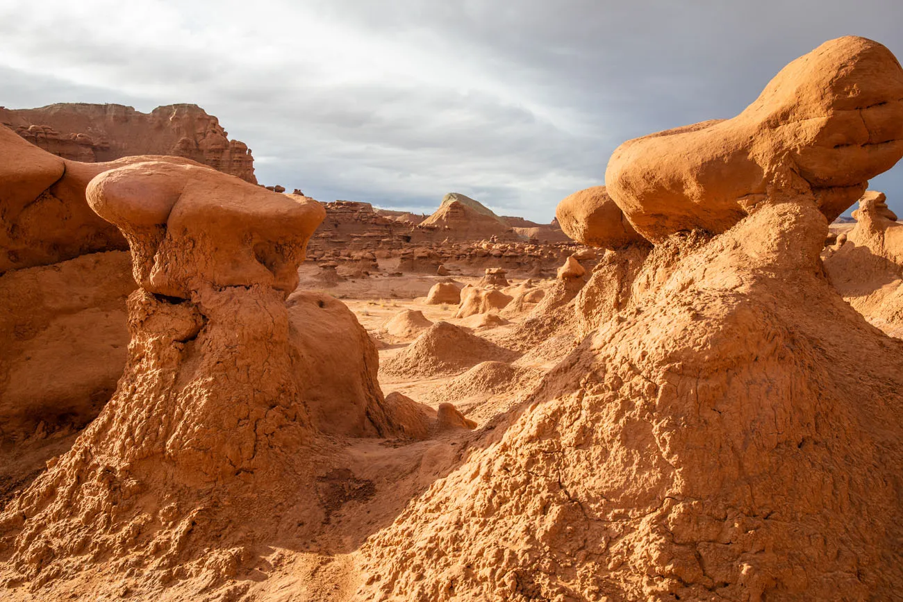 Through the hoodoos