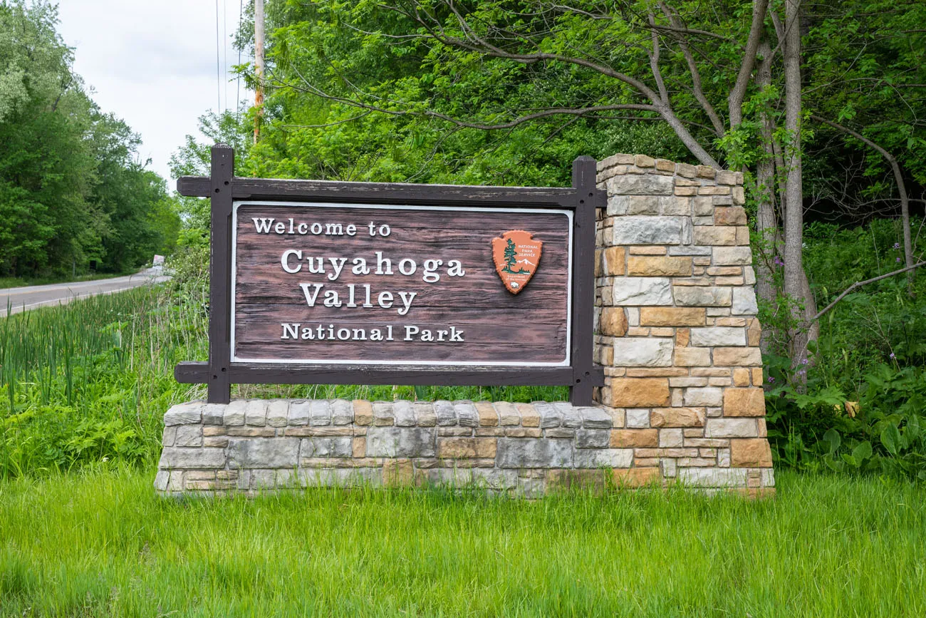 Cuyahoga Valley Sign