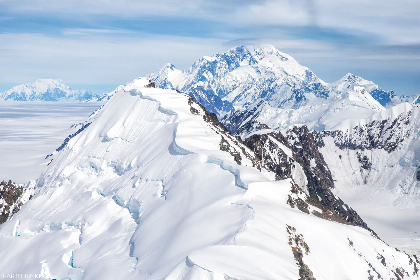 Mount St Elias in June