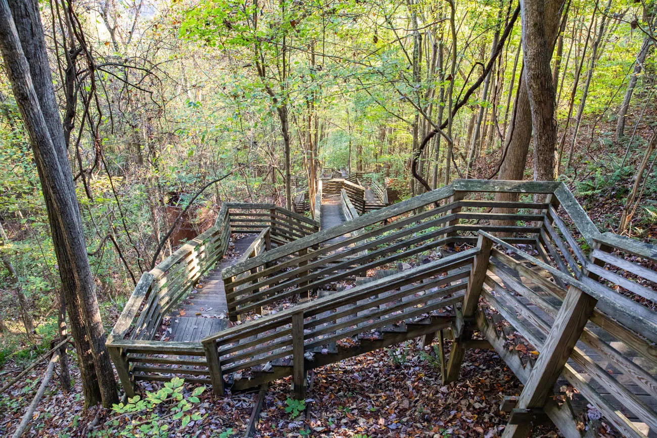 Kaymoor Miners Trail Stairs